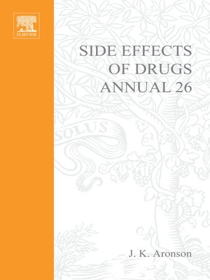 cover image of Side Effects of Drugs Annual
